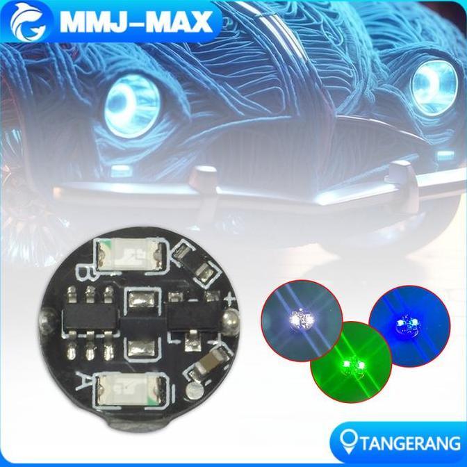 LEONHART Lampu LED Magnetic Untuk Action Figure Gundam Dual Lamp Wireless Kontrol Magnet Mudah Dipas