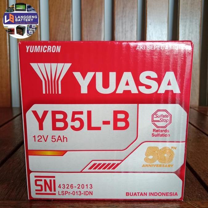 AKI MOTOR SUZUKI TITAN 115 YUASA YB5L-B RESTOCK