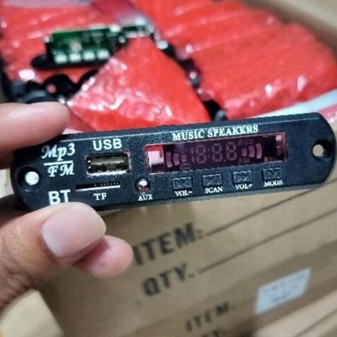 (1Pcs) MODUL KIT MP3 BLUETOOTH+FM MODULE KIT MP 3 BLUETOOTH