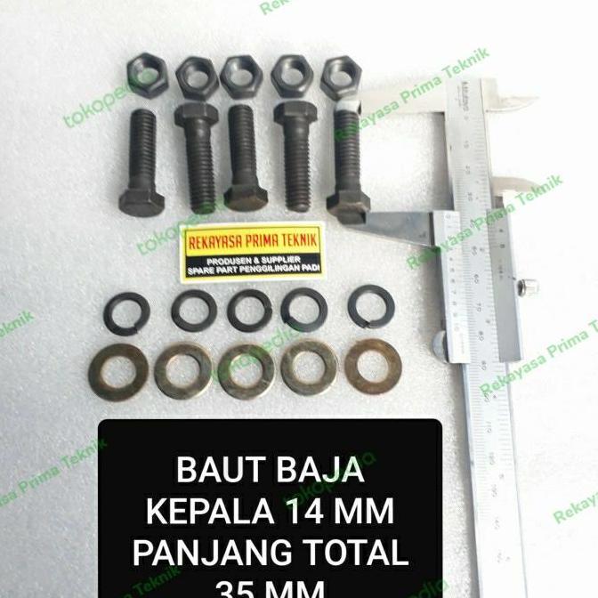 %%%%] BAUT BAJA 14 mm 35 45 50 MM TRAKTOR YANMAR KUBOTA