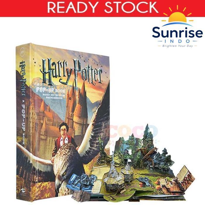English original Harry Potter 3D three-dimensional book Harry Potter Pop up book extracurricular rea