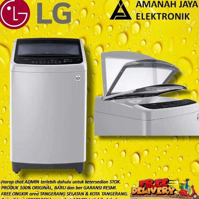 LG T2109VS2M Mesin Cuci TOP LOADING 9 Kg T2109 VS2M Smart Inverter