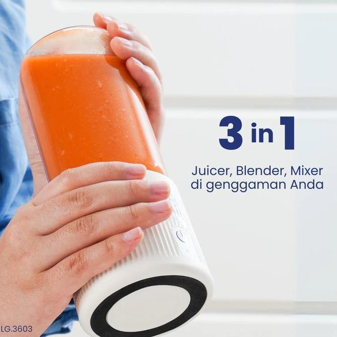 Little Giant LG 3603 Rechargeable Juicer Blender Mixer - Blender Jus Portable [terbaik]