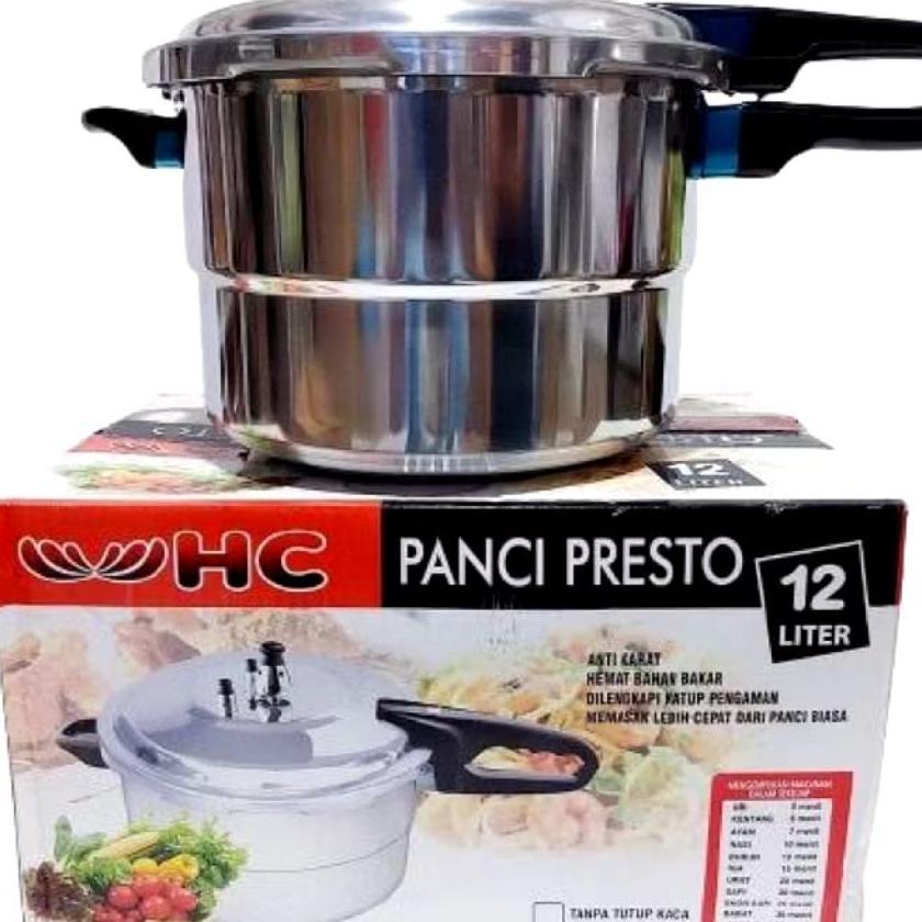 Panci Presto Hc 12 Liter / Panci Presto Serbaguna