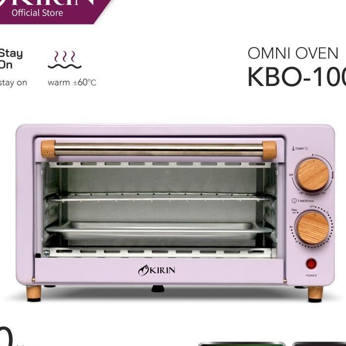 Oven Listrik Kirin 10 Liter 400 Watt Kbo - 100 Pp