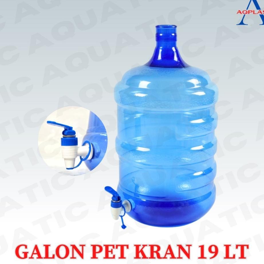 Galon Pet Kran 19 Liter - Galon Air Minum Isi Ulang