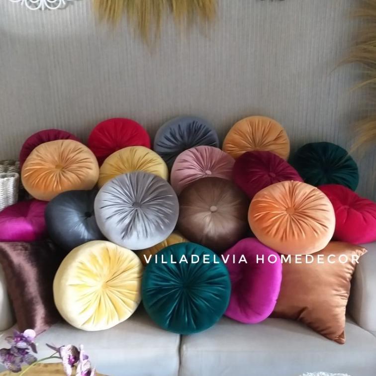 Bantal Sofa Bulat/Bantal Sofa/Bantal Kursi/Bantal Mobil/Bantal Bulat/Bantal Labu