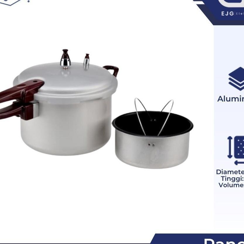 Panci Presto Maxim 4 Liter Pelunak Daging Ikan 4L Pressure Cooker Ori