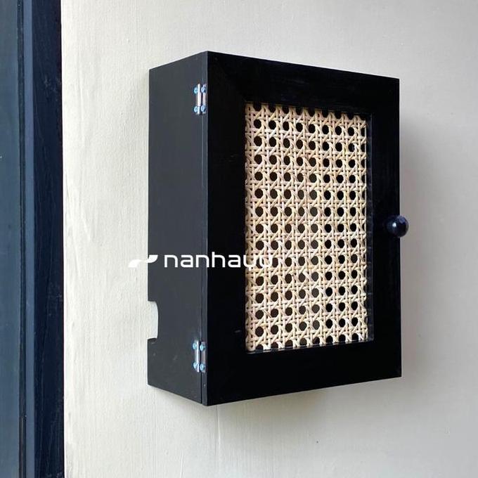 TERMURAH - Box KWH Meter Listrik Prabayar Pulsa Dan Panel Listrik MCB - Rotan Kayu