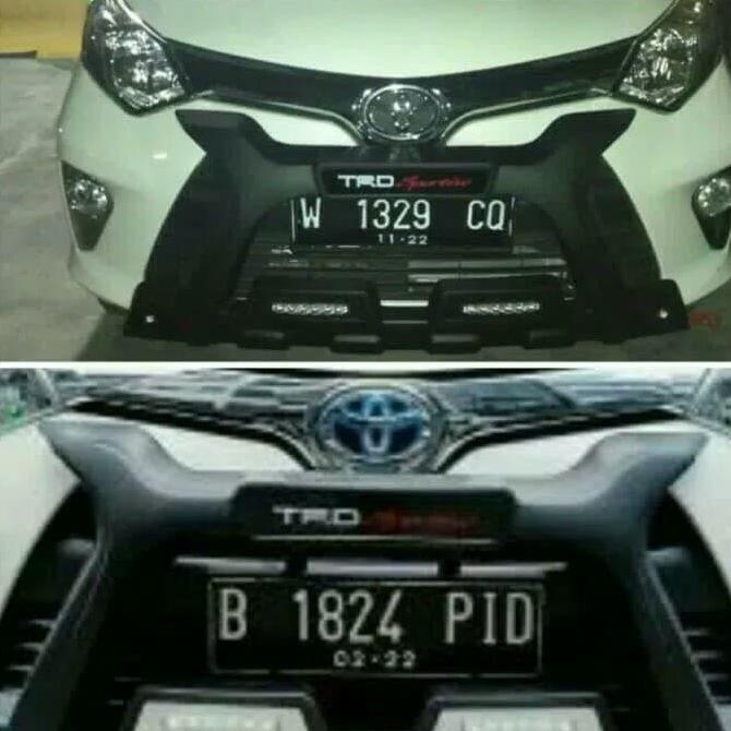 Tanduk depan mobil Calya / Sra model luxury x