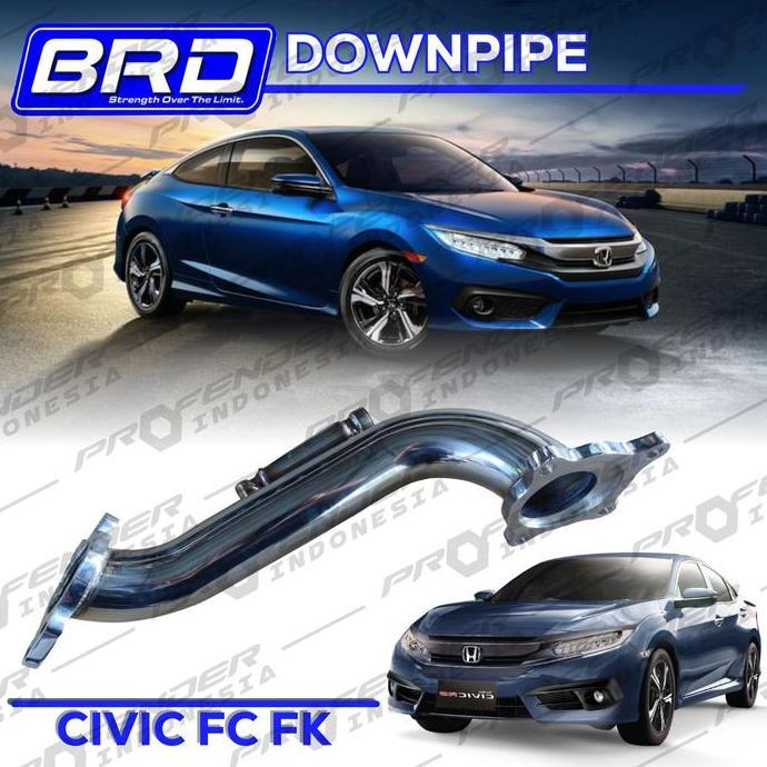 BRD Thailand - Downpipe - Honda Civic FC FK Turbo Sedan Hatchback 16+ - Orinal Asli Thailand Berkual