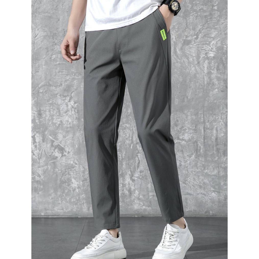 Disai - Celana Pria Kain Stretch Empat Sisi Celana Panjang Pria Casual Elastisitas Tinggi