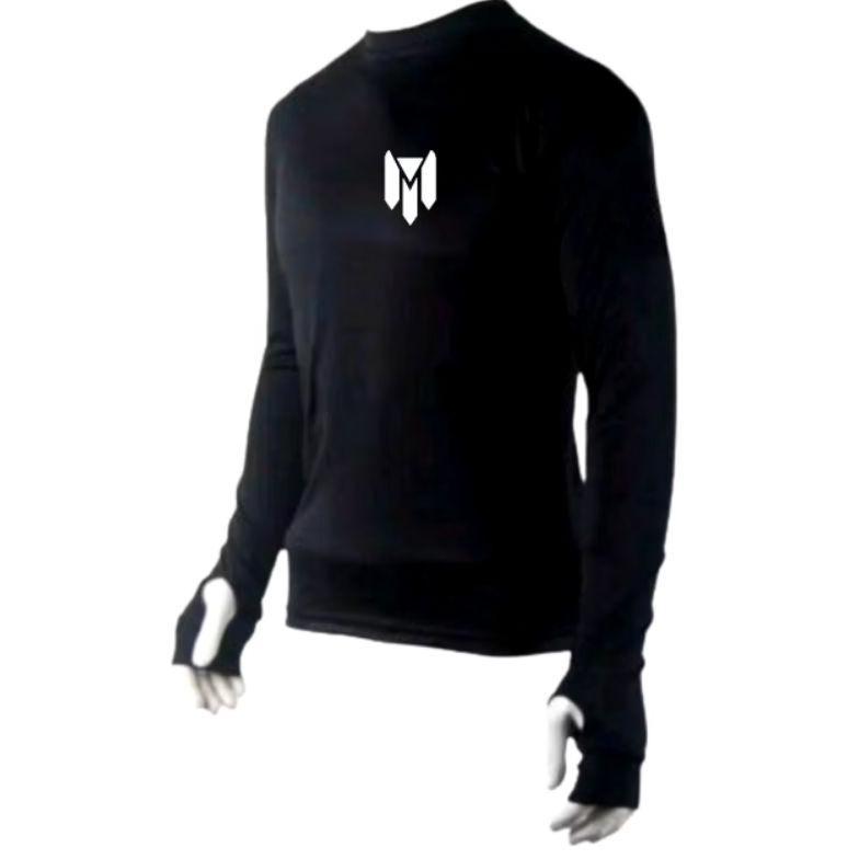 ATASAN OLAHRAGA - BAJU MANSET BASELAYER LENGAN PANJANG PRIA LUBANG JARI PREMIUM