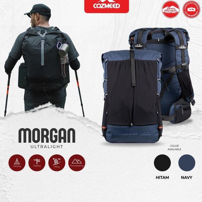 NEW - Cozmeed Tas Ransel Carrier Gunung Ultralight Morgan 42 Liter