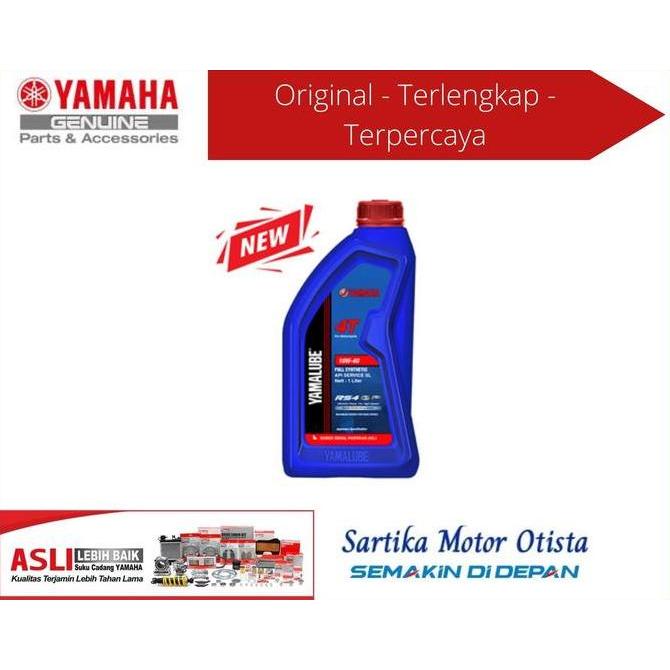 Original Yamalube Rs4Gp (Motor 4-Tak Yamaha Tipe Motor Sport Racing Specification)