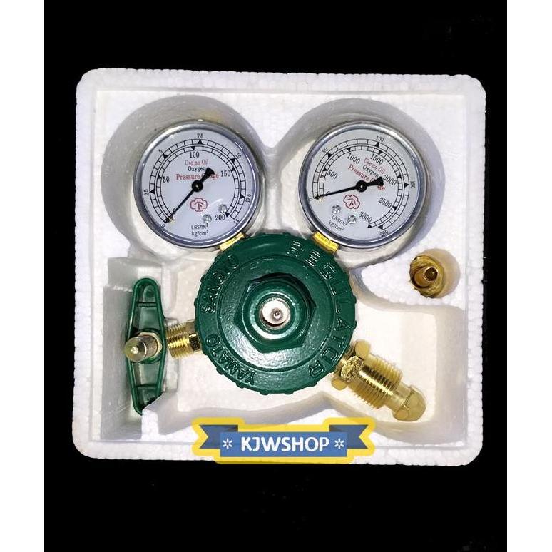 Promo Regulator Tabung Gas Oksigen Tigweld Yamato Oxygen Perlengkapan Las Potong Bengkel Las Tig Bes