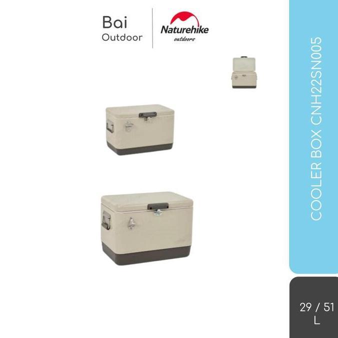 COOLER BOX PENDINGIN MAKANAN MINUMAN CAMPING NATUREHIKE CNH22SN005