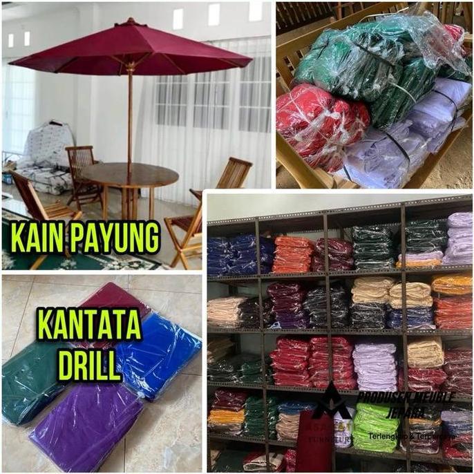 ADA Kain Tenda Payung Taman Kain Payung Taman Cafe Pantai Kain Kantata Halus Tebal