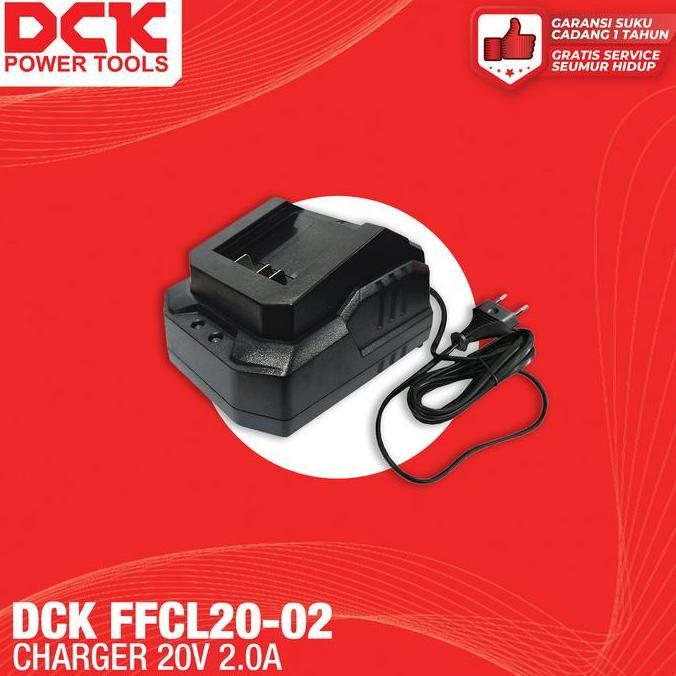 DCK Charger Battery / Baterai 20V 2.0 Ampere