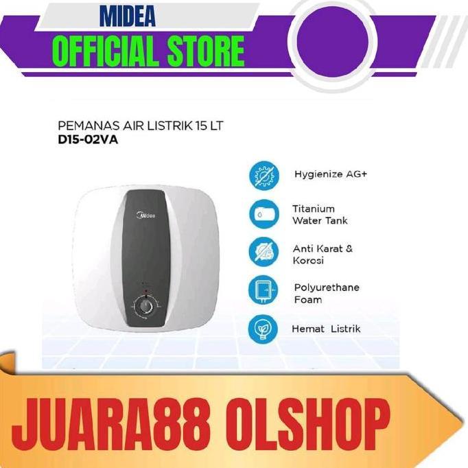 MIDEA WATER HEATER D15 02VA WATER HEATER MIDEA 15L D15-02VA