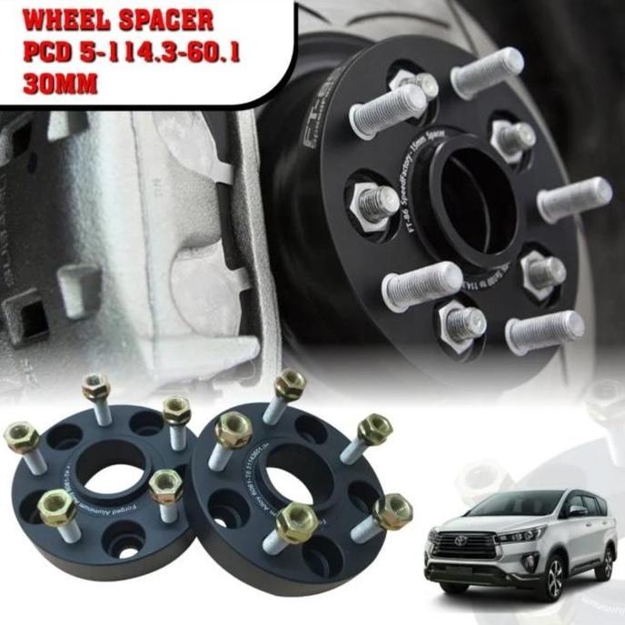 // WHEEL SPACER ADAPTOR VELG ALUMUNIUM TOYOTA INNOVA *