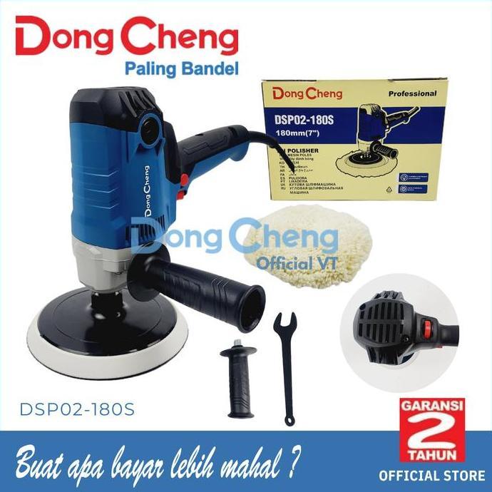 DongCheng DSP02-180S Mesin Polisher  Mesin Poles 7" 180MM