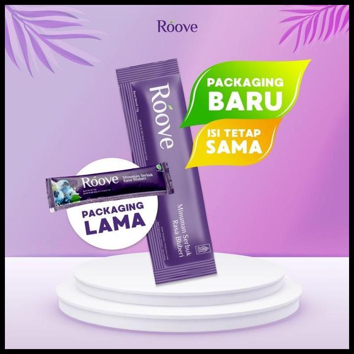 Roove Collagen 2500Mg 20 Sachet Suplemen Kecantikan Sendi Kulit Rambut Kolagen Terbaru