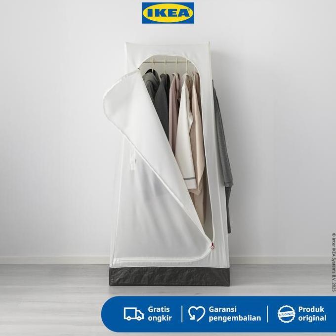 IKEA VUKU Lemari Pakaian Kain Serbaguna 74x51x149 cm