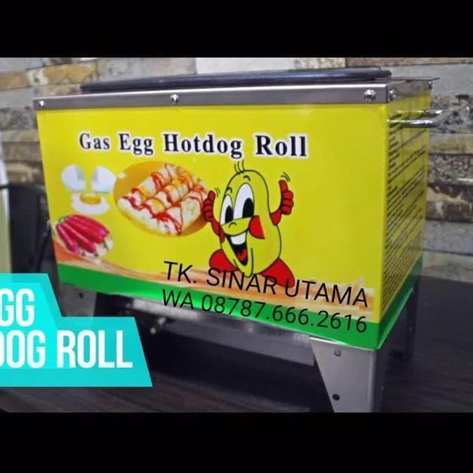 khotim.cz- Gas Mesin Sostel Sosis Telur Alat Egg Roll Hotdog Telor Kompor 10 PAS Diskon