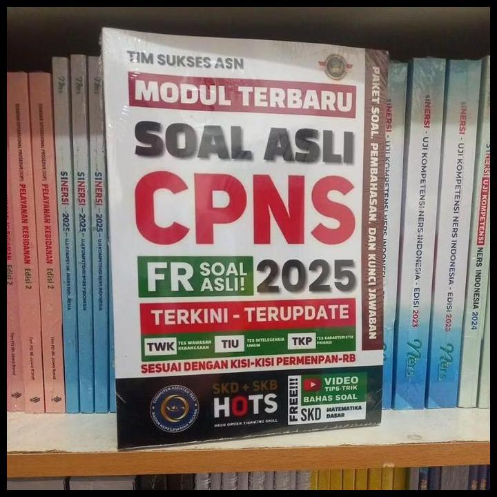 Original Modul Terbaru Soal Asli Cpns 2025 Buku Paduan Lulus Seleksi Cpns 2025 Sesuai Kisi-Kisi Keme
