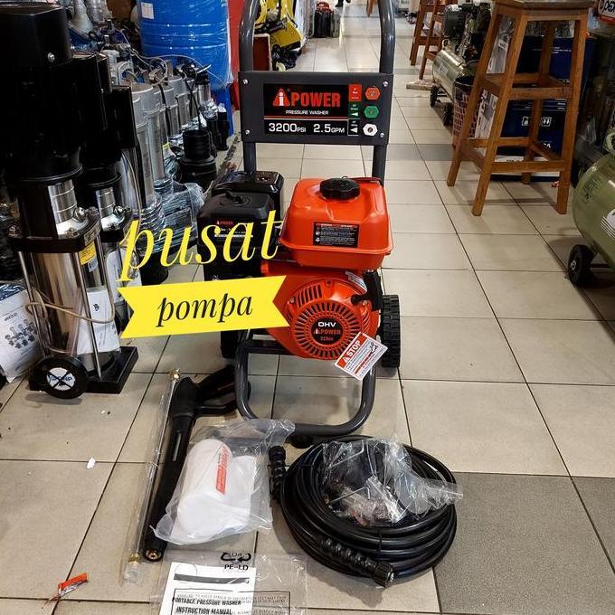 BEBAS ONGKIR - Jet Cleaner IPower APW3200 Plus/Gasoline High Pressure IPower APW3200