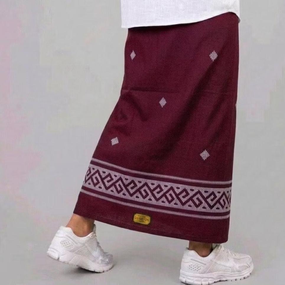 Promo Sarung Wadimor Bordir Pria - Sarung Shalat Bordir -  Sarung Model Kekinian