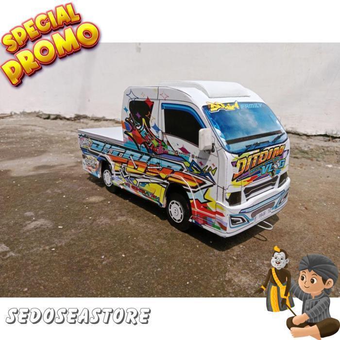 Miniatur Truk  Traga Ditdim Full Modif Livery Terbaru