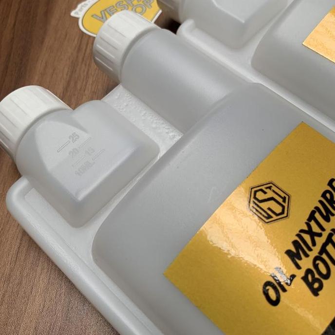 Oil- New- Botol Oli Samping Model Ipone Vespa Ukuran 500 Ml
