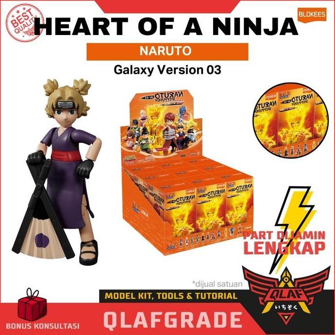 Blokees NARUTO Galaxy Version Blind Box  - model kit figure mainan robot (TERBAIK) (TERBARU) (TERMUR