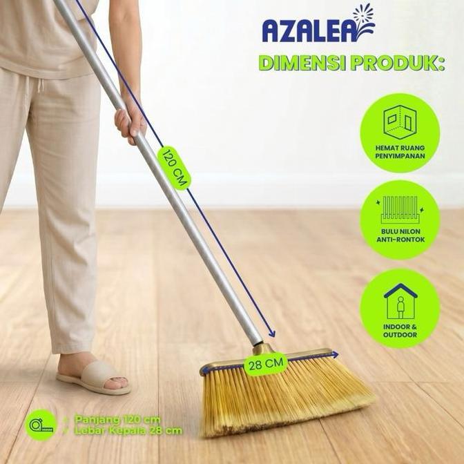 [AZALEA] Azalea Golden Sapu / Straight Broom (60250)