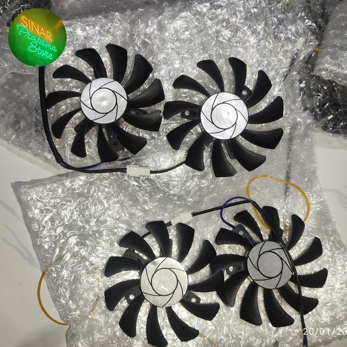 Fan Vga Msi 75mm 2pin Gtx 1050 1050 ti 1650 Universal