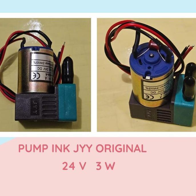 TERBARU - JYY Small Ink Pump DC 24 Volt 3 Watt 100 - 200 ml Capacity