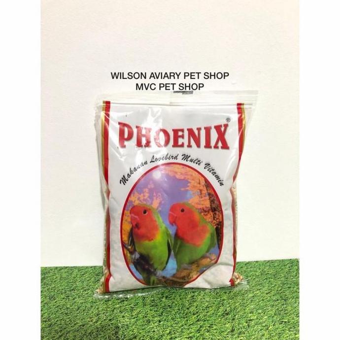 Phoenix Lovebird - Makanan Burung Parkit Lovebird Falk Pakan Burung