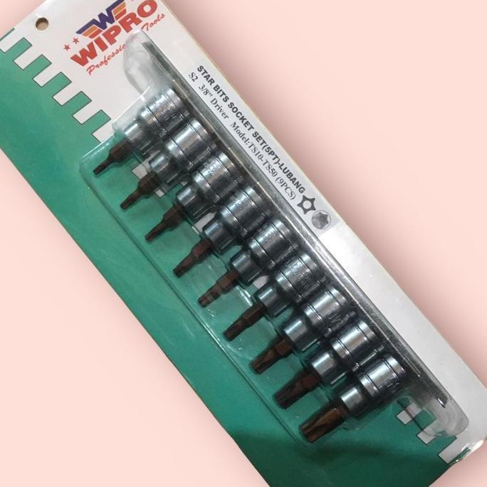 NEW Kunci sok bintang 5 set - star bits socket set - DR 3/8 inchi