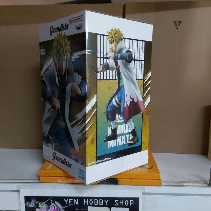 NARUTO SHIPPUDEN GRANDISTA MINATO NAMIKAZE 29497 (ORIGINAL BANDAI)