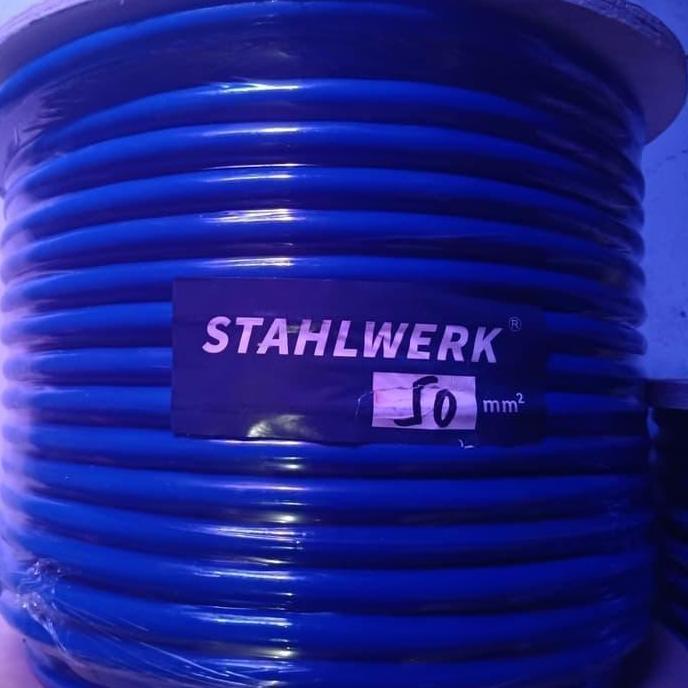 Kabel Las 50mm Stahlwerk full tembaga