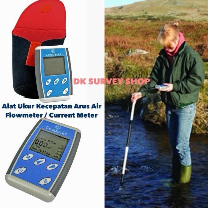 GEOPACKS Advanced Flow Meter /Flowmeter /Current Meter /Ukur Arus Air