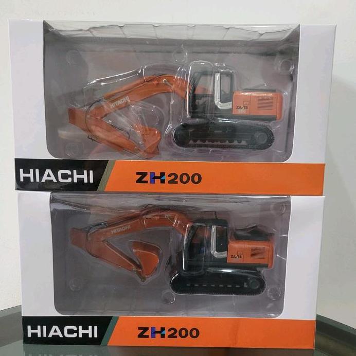 Ready Diecast/ Pajangan/ Miniatur Alat Berat Excavator Hitachi