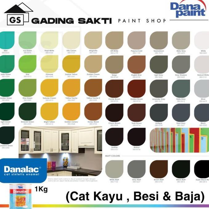 Danapaint Danalac Cat Kayu & Besi 1L