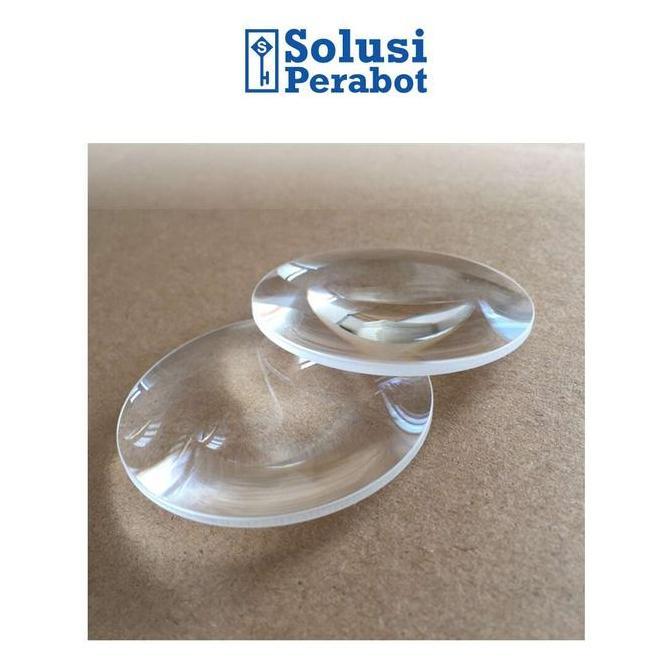 Lensa Cembung Biconvex AB91 SP / Kaca Pembesar Ultra Clear Lens