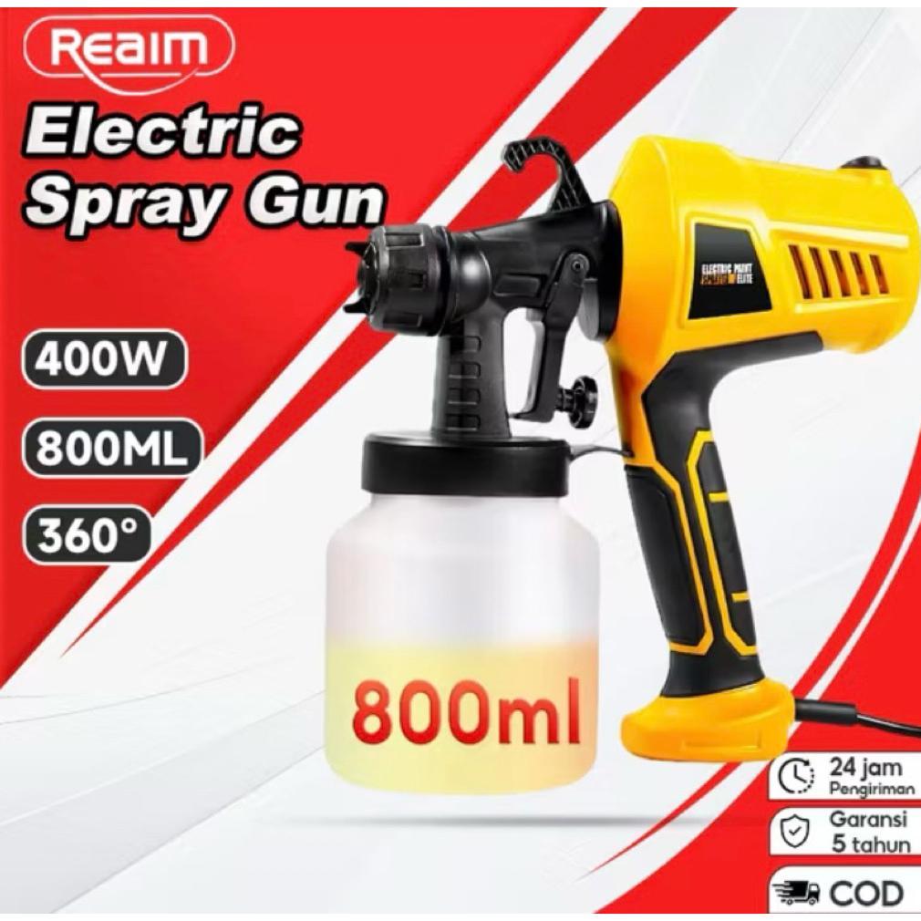 Spray Gun Spraygun Cat Semprot Listrik Alat Cat Semprot Elektrik Kompresor Alat Semprot Cat