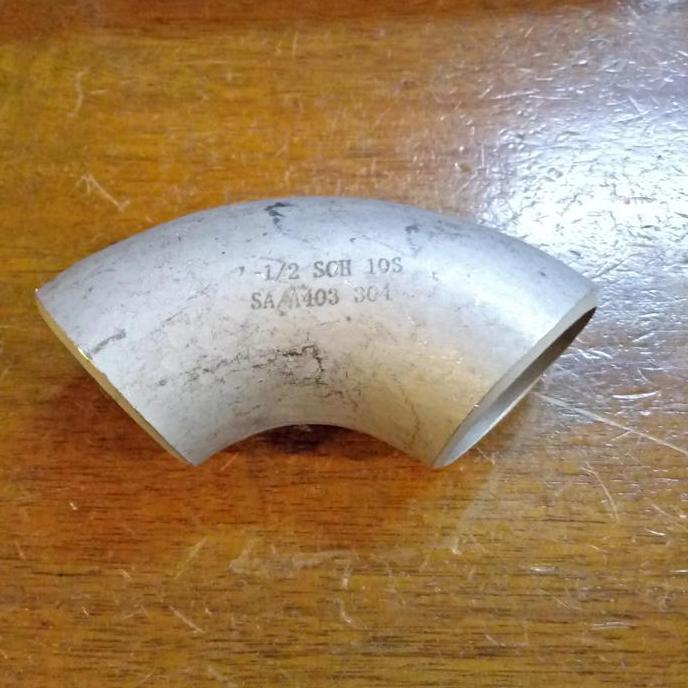 Elbow Las 2,5 inch Stainless 304 Sch10 / Knee Las 2,5 inch Elbo 2,5 in