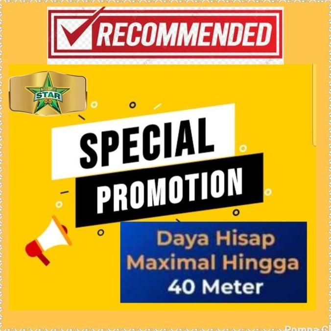 POMPA AIR SUMUR DALAM 40 NATIONAL DP-370 JET PUMP PLUS SET TABUNG ECO BARU