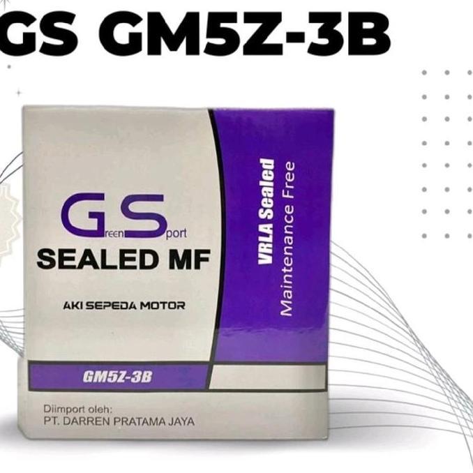 Aki Motor Mio Sporty Gm5Z 3B Gs Aki Kering Mf Hemat
